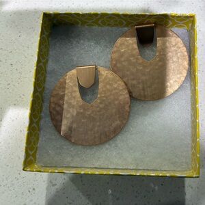 Kendra Scott Didi Hammered Rose Gold Earrings